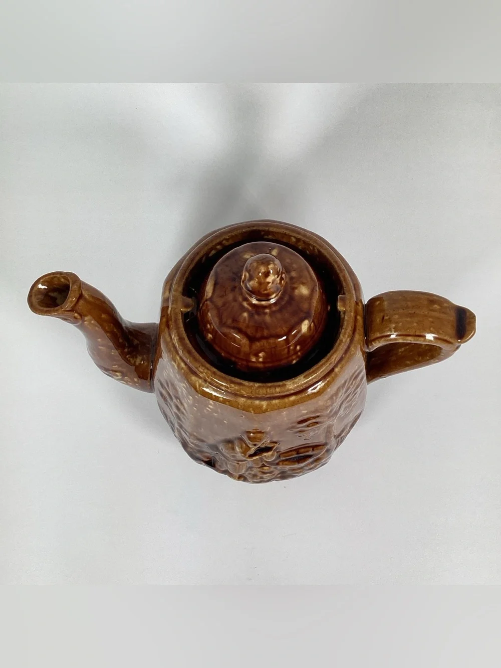 Antique Bennington Rockingham Rebekah At The Well Teapot PROFESSIONALLY REPAIR